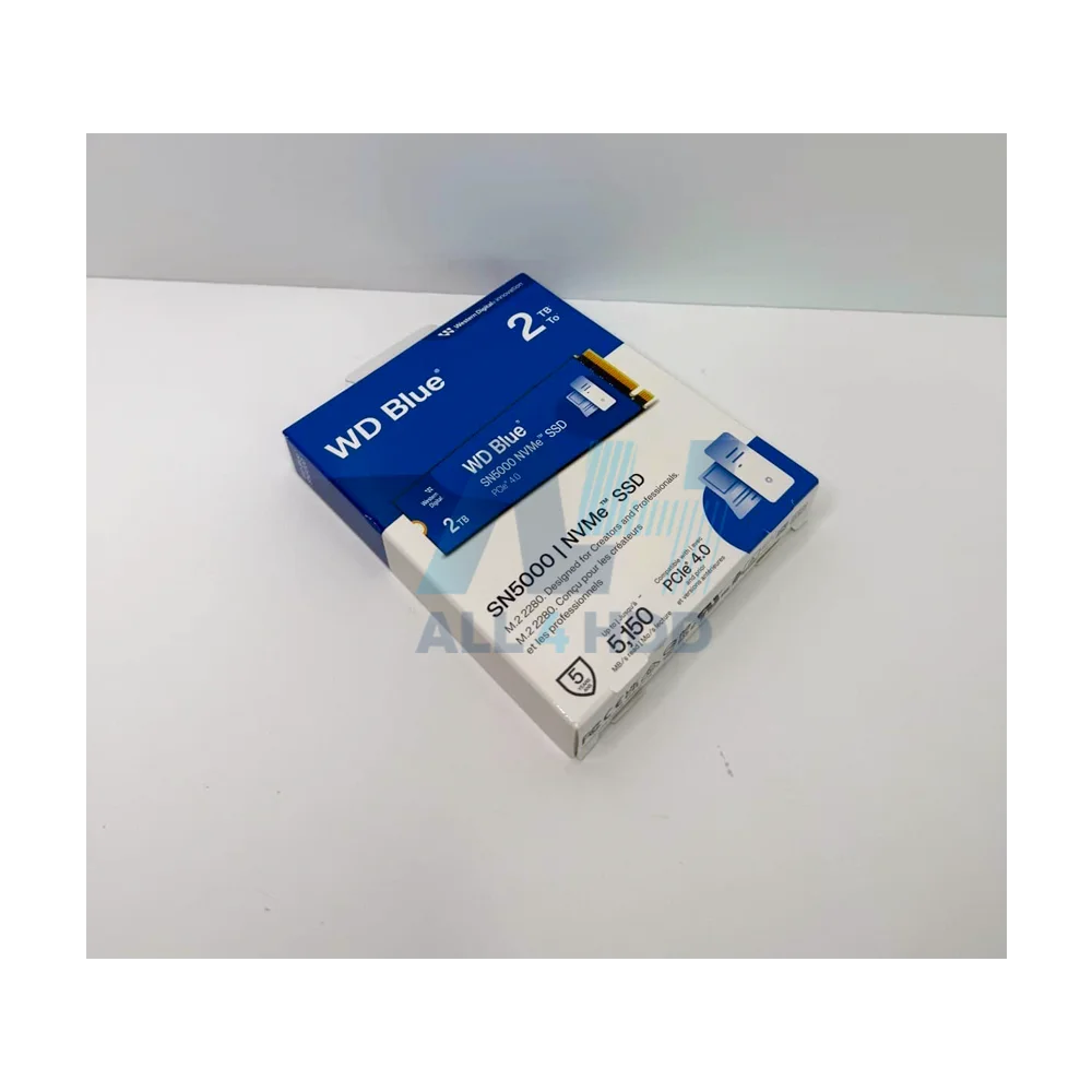 Western Digital 2TB WD_BLACK SN850 NVMe SSD – PCIe Gen4 M.2 Solid State Drive for Gaming & PS5 (WDS200T4B0E)