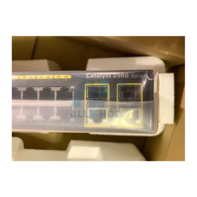 Cisco Catalyst WS-C2960-24TC-L 24-Port LAN Base Switch – 2960 Plus Series Managed Switch with Dual Gigabit Uplinks