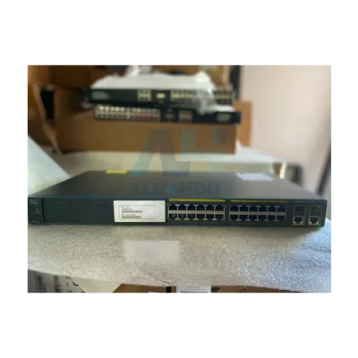 Cisco Catalyst WS-C2960-24TC-S V08 24-Port Fast Ethernet Switch – 2960 Series SI Managed Switch with 2 Dual-Purpose Uplinks