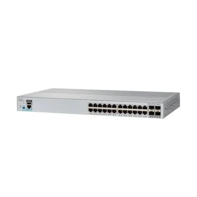 Cisco WS-C2960L-24TS-AP 24-Port Layer 2 Gigabit Switch with Wireless Access Support – Reliable Enterprise Network Switch
