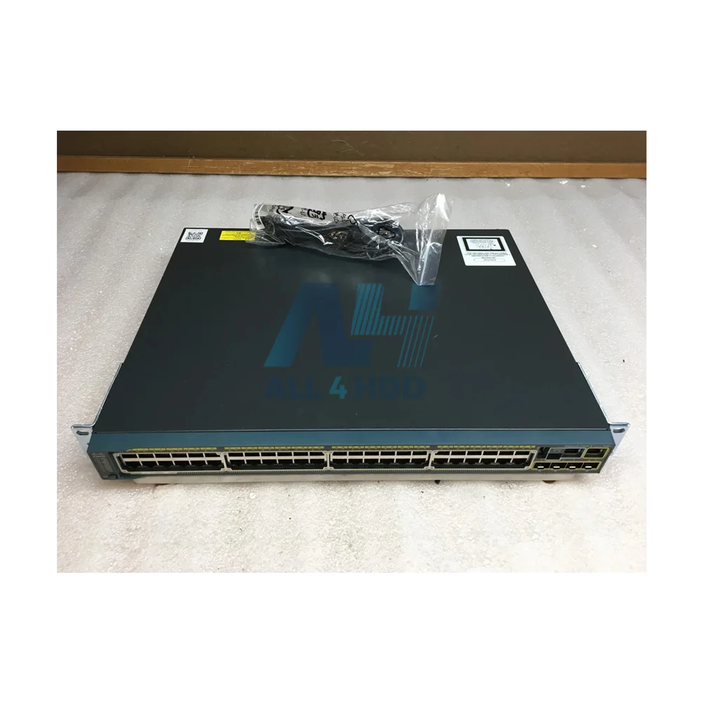 Cisco Catalyst 2960S Series WS-C2960S-48FPS-L 48‑Port Gigabit PoE+ Switch
