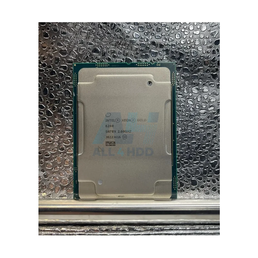 Intel Xeon Gold 6240 18-Core CPU Processor – 2.60GHz Base, 3.90GHz Turbo, 24.75MB Cache, LGA3647 SRF8X