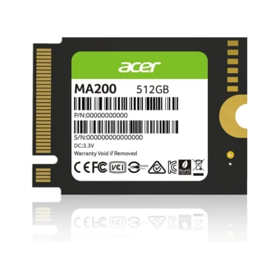 Acer MA200 512GB M.2 2230 PCIe Gen4 NVMe SSD – High-Speed Storage for Steam Deck & Handhelds