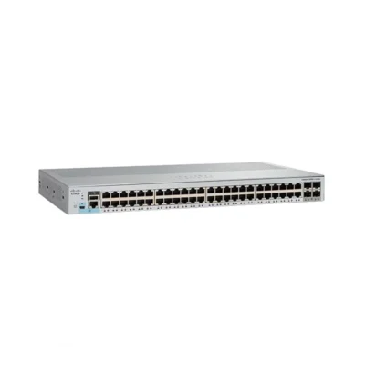 Cisco WS-C2960L-48TS-AP – 48-Port Gigabit Managed Switch with 4 SFP Uplinks – Catalyst 2960-L Series