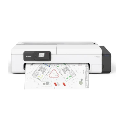 Canon imagePROGRAF TC-21 24" Large Format Printer – Poster & Plotter Printer with Automatic Roll & Cut Sheet Feeder, Includes 280ml Ink, White
