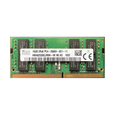 SK hynix OEM 16GB DDR4-2666MHz Laptop RAM SO-DIMM – HMA82GS6CJR8N-VK, PC4-21300, Non-ECC, CL19