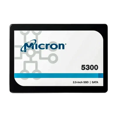 Micron 5300 PRO 7.68TB 2.5" SATA SSD – Enterprise-Class SED with TCG Opal, 3D NAND, High-Endurance Storage