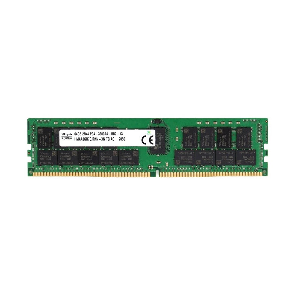 New SK Hynix 64GB PC4-25600R DDR4-3200 2Rx4 ECC Server Memory HMAA8GR7CJR4N-XN