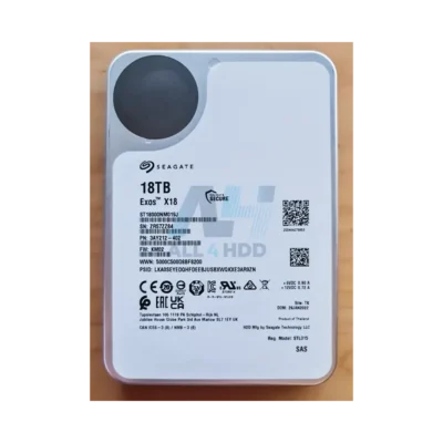 Seagate Exos X18 18TB 7200 RPM 3.5" Internal HDD – ST18000NM019J